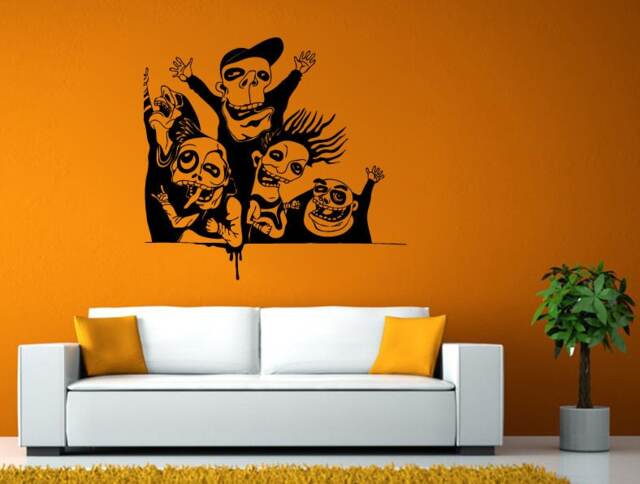 Funny Gang Monsters Teenagers Kids Squad Party Band Diy Wall Stickers Decals Vinyl Mural Decor Art L2146 - image 1
