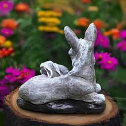 Realistic Donkey Statue Farm Garden Decoration Outdoor Sculpture Country Farmhouse Art Animal Ornament Wildlife - thumbnail 4