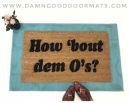 Orioles Doormat Funny Baseball Fan Gift, New House Decor - thumbnail 1