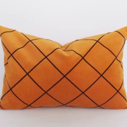 Mustard Velvet Pillow Cover Cotton Bolster, Decorative Throw - thumbnail 4