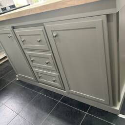 The Wessex Bespoke Custom Made To Order Kitchen Island Breakfast Bar Oak Top - thumbnail 4