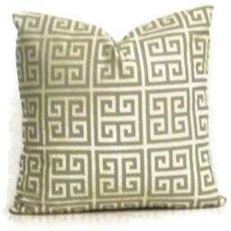 Premier Prints Towers in Village Blue & Natural Decorative Pillow Cover , 20 - thumbnail 3