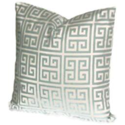 Premier Prints Towers in Village Blue & Natural Decorative Pillow Cover , 20 - thumbnail 2