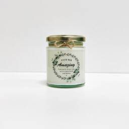 Well Done Gift - Candle Personalised For Her You Did It Congratulations Amazing - thumbnail 2