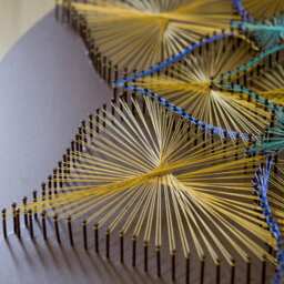 string Art Sri Yantra Sacred Geometry Meditation Wall Art Home Decor D??cor Mandala Zen 3D New Age Spiritual Gift, Yoga - thumbnail 3