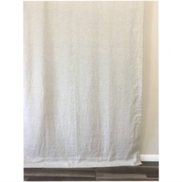 A Pair Of Natural Linen Flax Curtains, Custom Extra Long Curtains - thumbnail 4