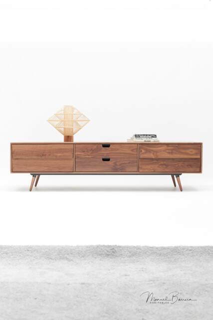 Midcentury Solid Timber Sideboard 03 - image 1