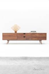 Midcentury Solid Timber Sideboard 03