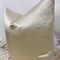 Luxury Sheen Champagne Gold Scatter Cushion Bed Textured Accent For Sofa Living Room - Style No. 142 - thumbnail 2