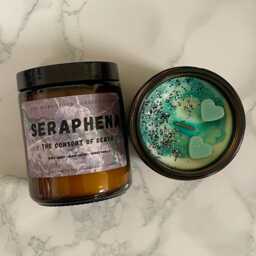 Seraphena Candle - From Blood & Ash Fantasy Romance Bookish Gift - thumbnail 2
