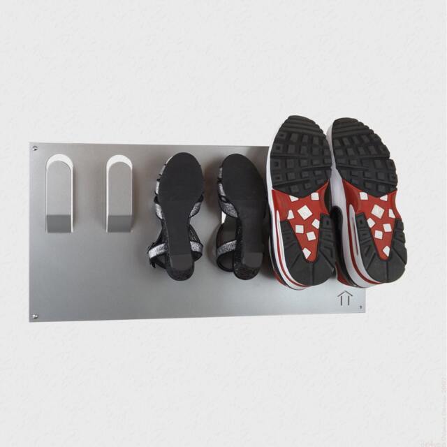 Wall Mounted Metal Shoe Rack Storage - image 1