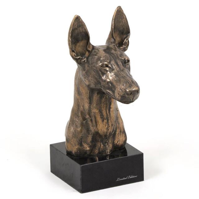 Pharaon Hound, Dog Marble Statue, Limited Edition, Artdog. Made Of Cold Cast Bronze. Perfect Gift. Limited Edition - image 1