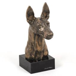 Pharaon Hound, Dog Marble Statue, Limited Edition, Artdog. Made Of Cold Cast Bronze. Perfect Gift. Limited Edition - thumbnail 1