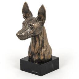 Pharaon Hound, Dog Marble Statue, Limited Edition, Artdog. Made Of Cold Cast Bronze. Perfect Gift. Limited Edition - thumbnail 2