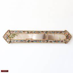 Peruvian Long Narrow Wall Mirror 35.4