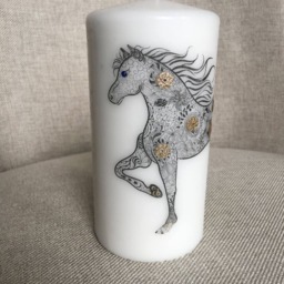 Horse Candle, Horse Gift, Lovers, Candle Favors, Personalized Candles, Customized Gift - thumbnail 2