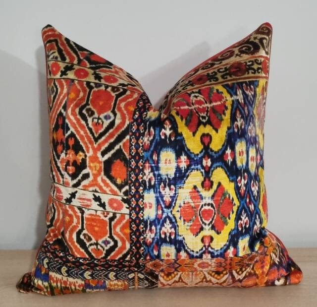 Gp & J Baker Rio Spice & Omega Velvet Cushion Cover 45x45 cm - image 1