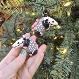 Opossum Christmas Ornament - thumbnail 2