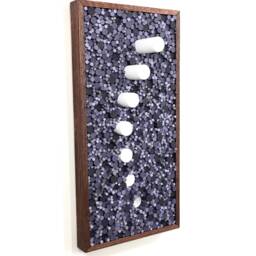 Modern Wood Wall Sculpture Unique Contemporary Art, 33x16 - thumbnail 3