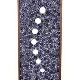 Modern Wood Wall Sculpture Unique Contemporary Art, 33x16 - thumbnail 2