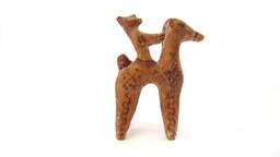 Terracotta Greek Horse & Rider , Museum Quality Art Ancient Toy Draft - thumbnail 1
