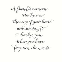 Custom Calligraphy Art Hand Lettered Wall Quote Handwritten Unframed Poem Message Decor - thumbnail 3