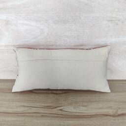 Hand Kantha Cushion Cover 18x18 & 20x20 Inches 100% Cotton Terracotta Brick Red Handmade Decorative Indian Boho Textured Throw Pillow - thumbnail 4