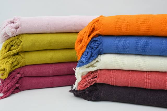 "Handwoven Towel, Turkish Towel, 36""x63" - image 1