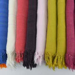 "Handwoven Towel, Turkish Towel, 36""x63" - thumbnail 3