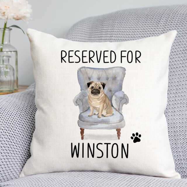Pug Cushion - image 1