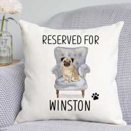 Pug Cushion