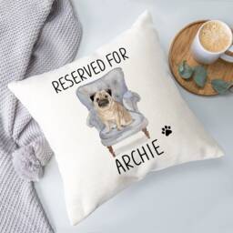 Pug Cushion - thumbnail 3