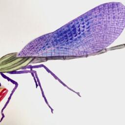 Large Damselflies Wall Decals, Decals Dragonflies, Home D??cor, Bedroom For Walls, Tile & Furniture By Easysweethome - thumbnail 3