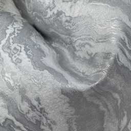 Luxurious Silver Cushion Cover With Marble Design - Euro Sham Throw Pillow All Sizes - thumbnail 2