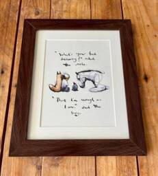 Framed Print From The Boy Mole Fox & Horse By Charlie Mackesy - thumbnail 1