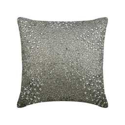 "Silk Silver Pillow Case Cover 16""x16" - thumbnail 1