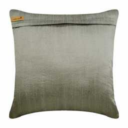 "Silk Silver Pillow Case Cover 16""x16" - thumbnail 4