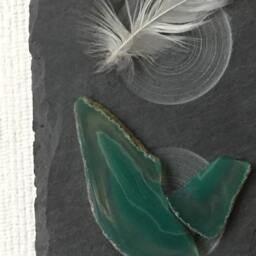 Elements - Assemblage With Stone - thumbnail 2