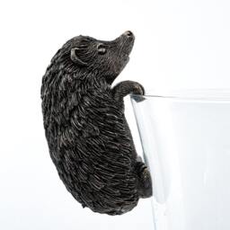 Charming Hedgehog Pot Buddy Hanger - Whimsical Garden Decor - thumbnail 4