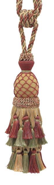 "D??copro Curtain Tassel Tieback, Length 11"" - 27.5cm, Spread 34" - image 1