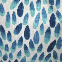 One Dot Pillow Cover, Cushion, Decorative Throw Aqua Blue Pillow, Blue Accent Checkered Case - thumbnail 3