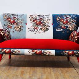 Gobelin Sofa - Fuchsia Dream - thumbnail 2