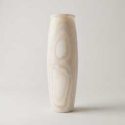 Large Egyptian Alabaster Floor Lamp - Hand-Carved Statement Piece - 71 ?? 19.5 cm - thumbnail 3
