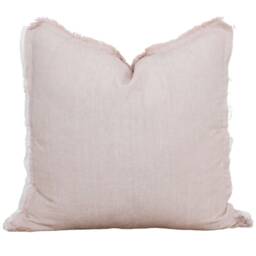 stone Gray Fringe Pillow Cover 20 X 26 Neutral Layering Decorative Throw - thumbnail 3