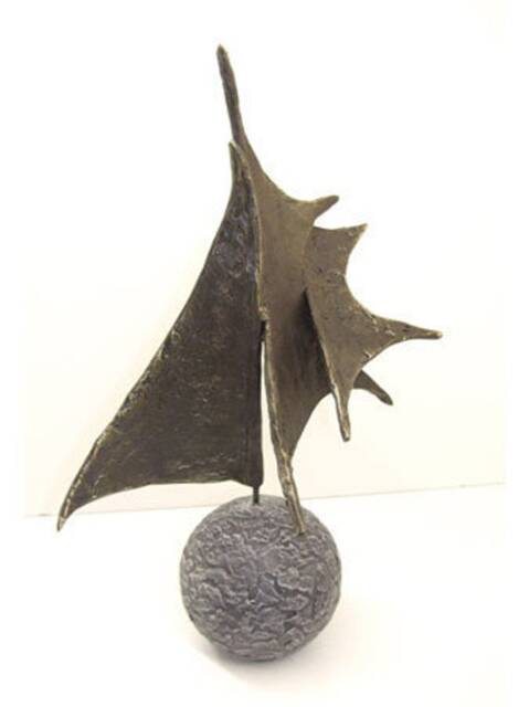 Resin & Bronze Statue Height30 cm