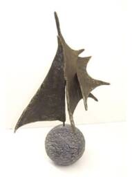 Resin & Bronze Statue Height30 cm