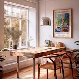 Henri Matisse Poster, Coffee Kitchen Decor, The Open Window, Floral Art, Boho Botanical Bedroom Wall Art - thumbnail 3