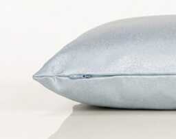 Set Of 4 Duck Egg Blue French Embroidered Cushion Covers - 18x18 - thumbnail 3