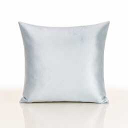 Set Of 4 Duck Egg Blue French Embroidered Cushion Covers - 18x18 - thumbnail 2