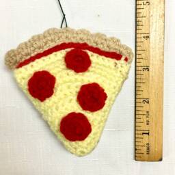 Pizza Christmas Ornament - Pepperoni Gifts For Lovers Funny Ornaments - thumbnail 2